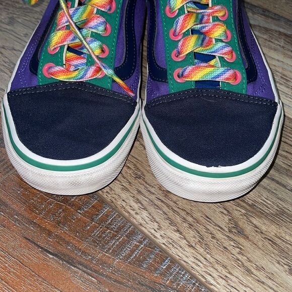 Vans Color Block Old Skool Purple & Black - Picture 3 of 7